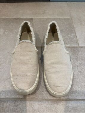 Vince Women's Slip-On Flats in Natural Cream